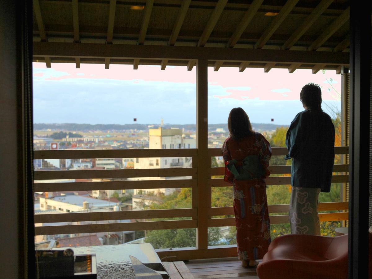 Hotel Yamashiro Onsen Midori No Yado Bansyoukaku Kaga  Zewnętrze zdjęcie